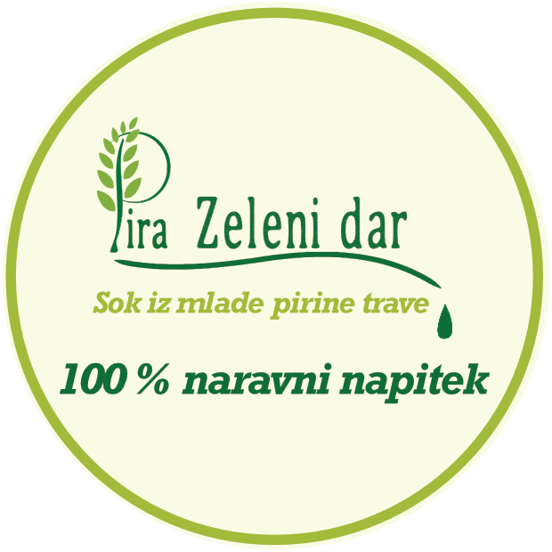 Pira Zeleni dar – sok iz mlade pirine trave